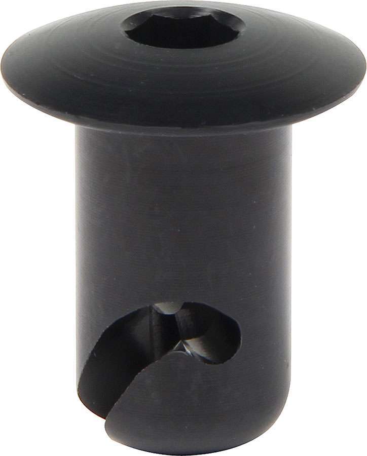 Allstar Quick Turn Fastener Oval Head Hex Drive 7/16 x 0.500" Body Aluminum Black Set of 50 ALL19177