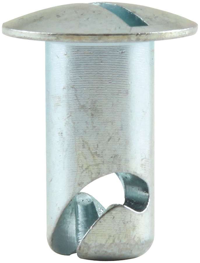 Allstar Quick Turn Fastener Oval Head Slotted 5/16 x 0.500" Body Steel Zinc Oxide Set of 10 ALL19214