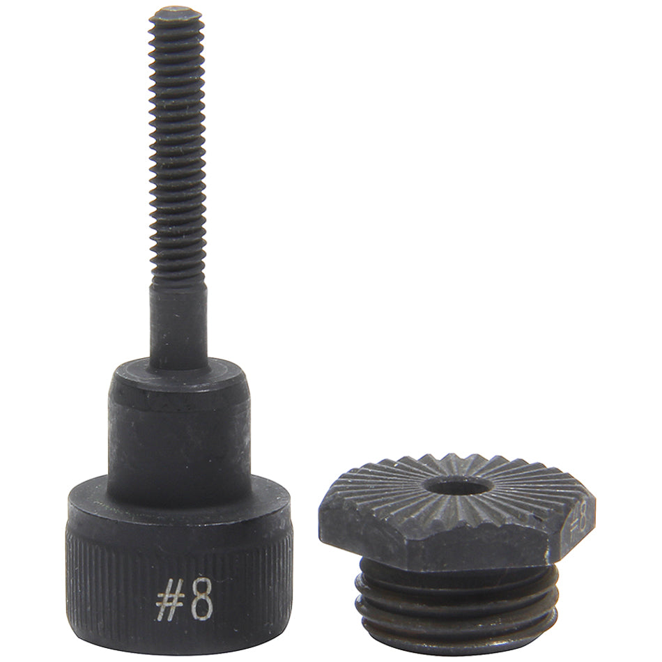 Allstar Threaded Insert Mandrel and Nosepiece 8-32 Thread Steel Threaded Insert Tools ALL19452
