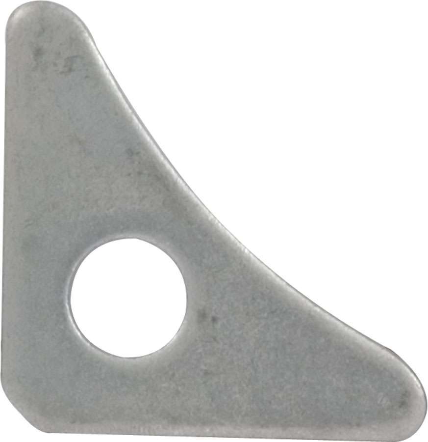 Allstar Gusset Triangular 1-7/8 x 1-7/8" 1/2" ID Hole 1/8" Thick Steel Natural Set of 10 ALL22194