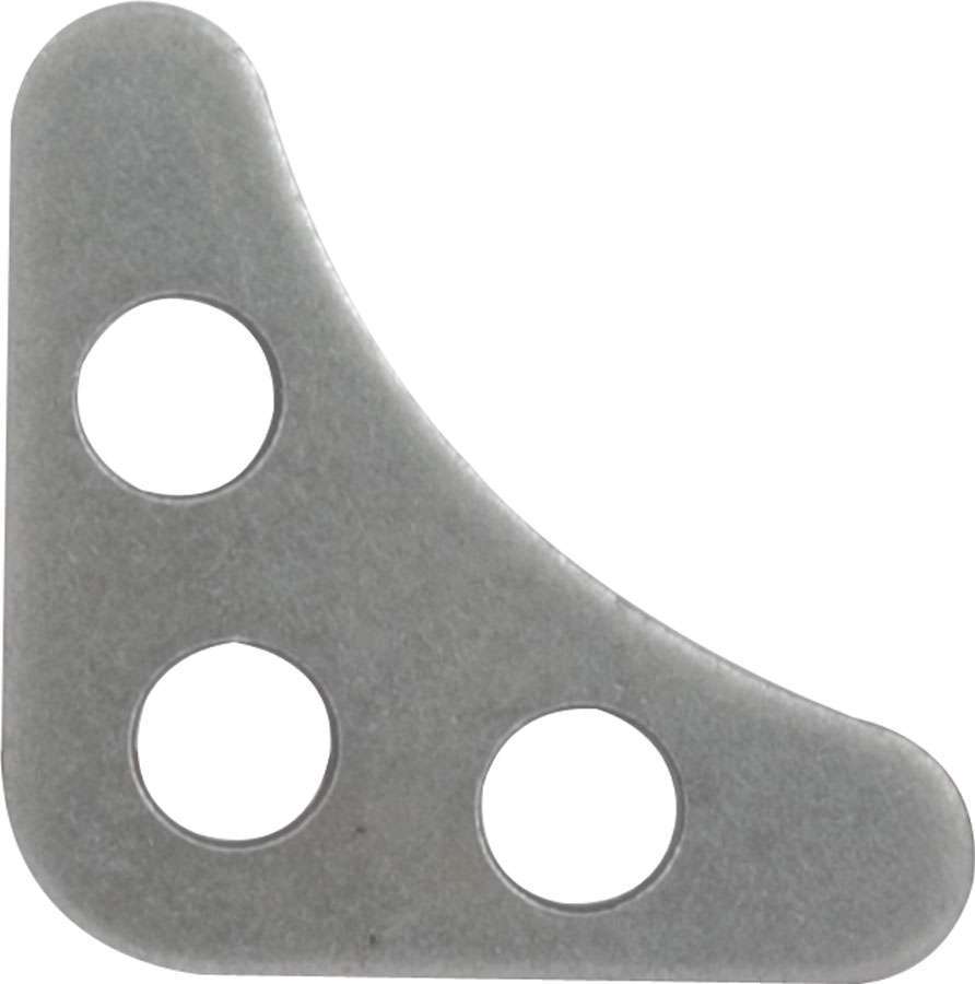 Allstar Gusset Triangular 1-7/8 x 1-7/8" Three 3/8" ID Holes 1/8" Thick Steel Natural Set of 10 ALL22196