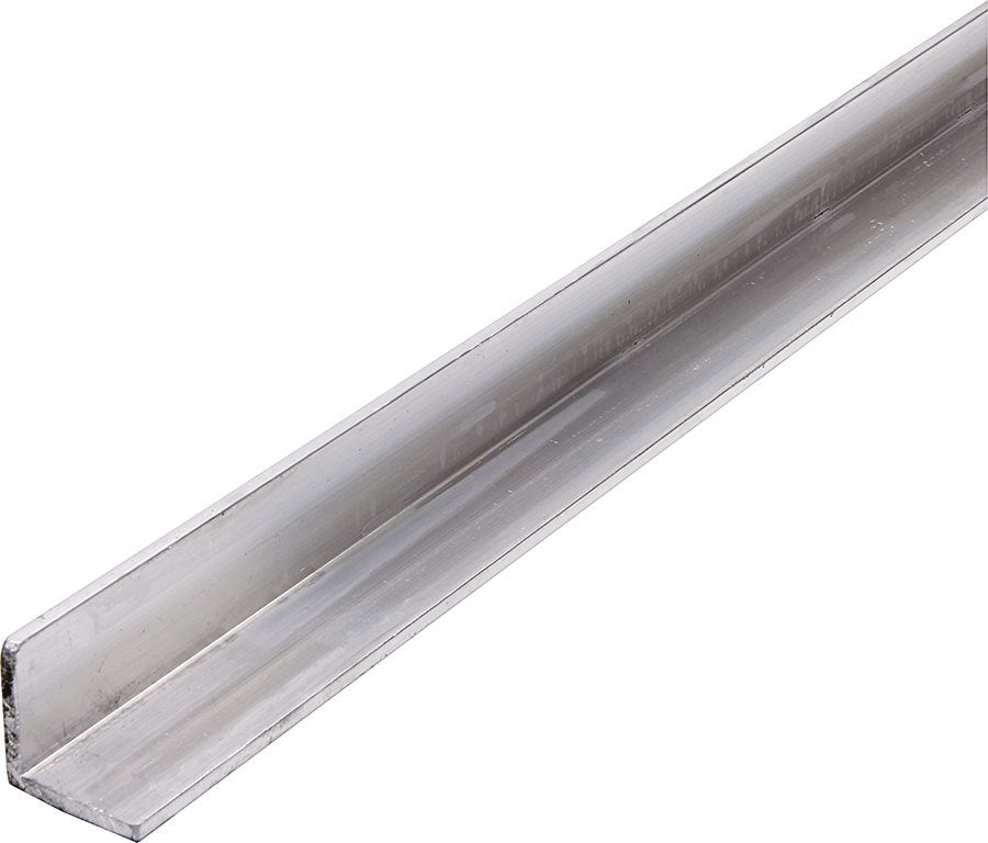 Allstar Angle Stock 90 Degree 1" Wide 1" Tall 0.125" Thick 4 ft Aluminum Natural ALL22254-4