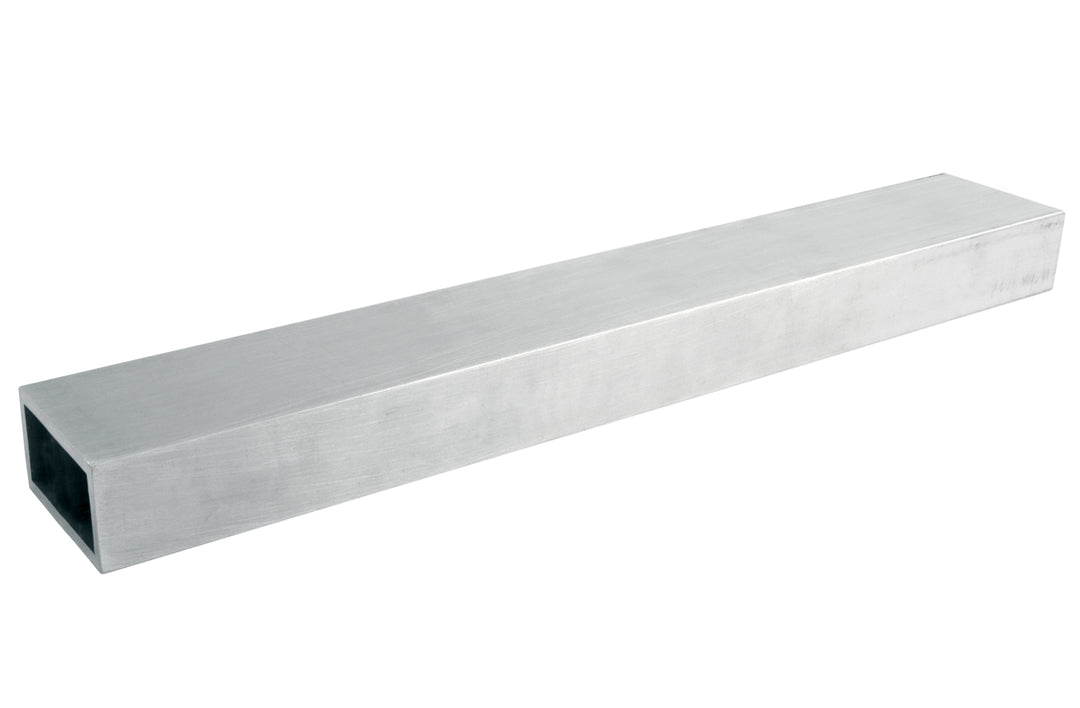Allstar Aluminum Tubing 1 x 2" Rectangle 0.125" Wall Thickness 4 ft Aluminum Natural ALL22258-4