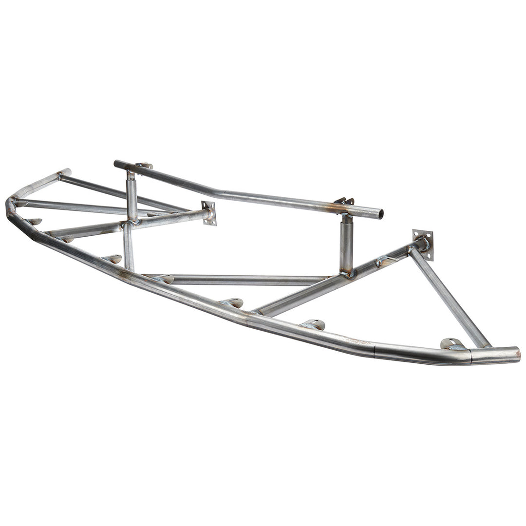 Allstar Bumper Front 1.25" OD 0.065" Wall Thickness Steel Longhorn Chassis Dirt Late Model ALL22377