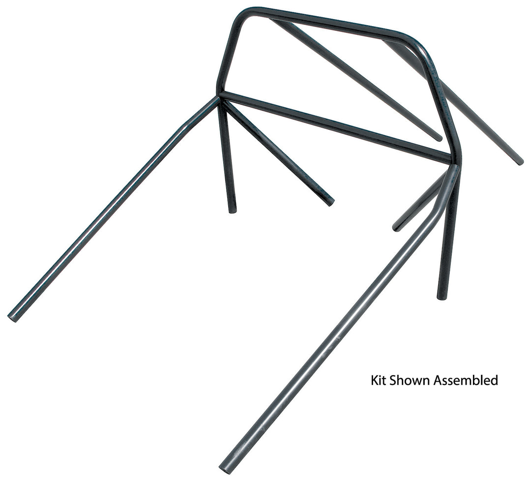 Allstar Roll Bar 8-Point Weld-On 1.75" Diameter 0.134" Wall Steel Natural GM F-Body 1970-81 Kit ALL22601