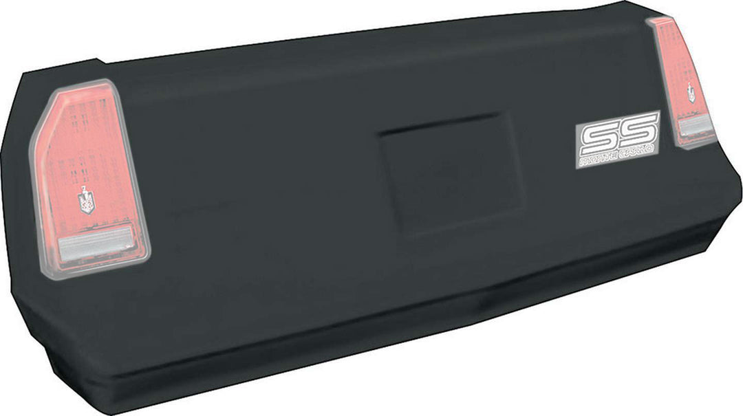 Allstar Bumper Cover 2-Piece Complete Rear Plastic Black Chevy Monte Carlo SS 1983-88 Kit ALL23016