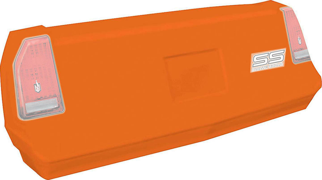 Allstar Bumper Cover 2-Piece Complete Rear Plastic Orange Chevy Monte Carlo SS 1983-88 Kit ALL23042