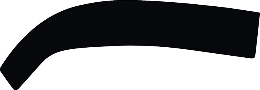 Allstar Nose Support MD3 Evolution 39" 7" Wide 0.375" Thick Plastic Black Dirt Late Model ALL23064