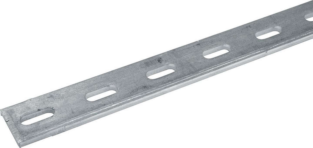 Allstar Flat Stock Body Strap 1" Wide 0.188" Thick 46" 0.25" Slots Aluminum Natural ALL23120