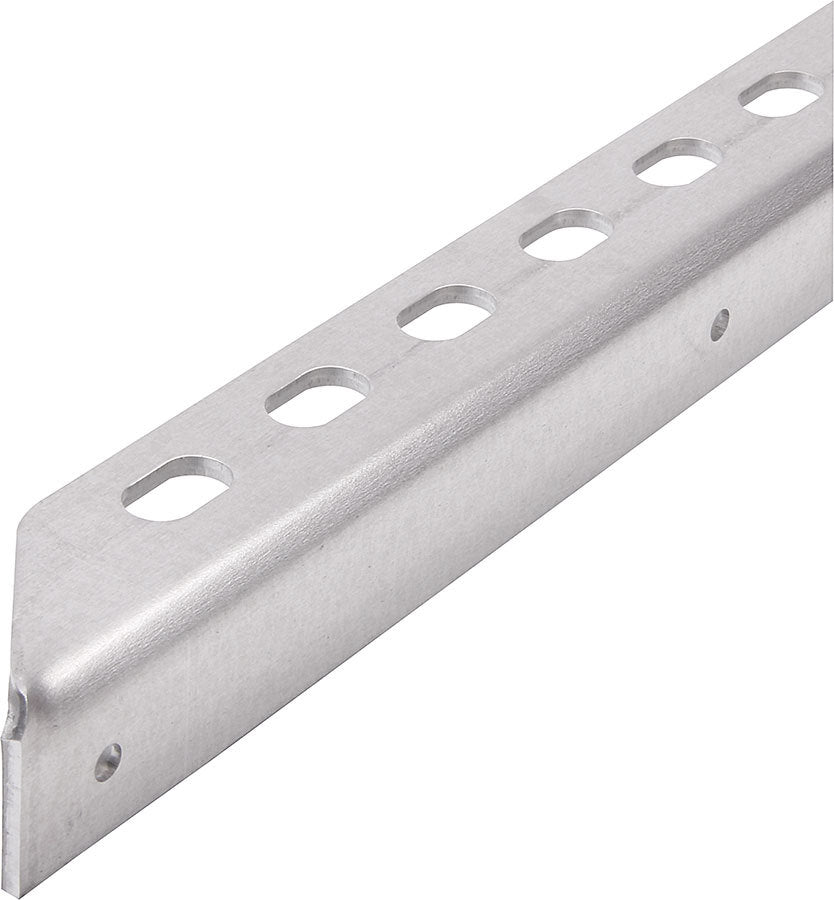 Allstar Aluminum Angle Stock 90 Degree 1" Wide 1" Tall 0.125" Thick 72" 0.375" Slots Aluminum ALL23124
