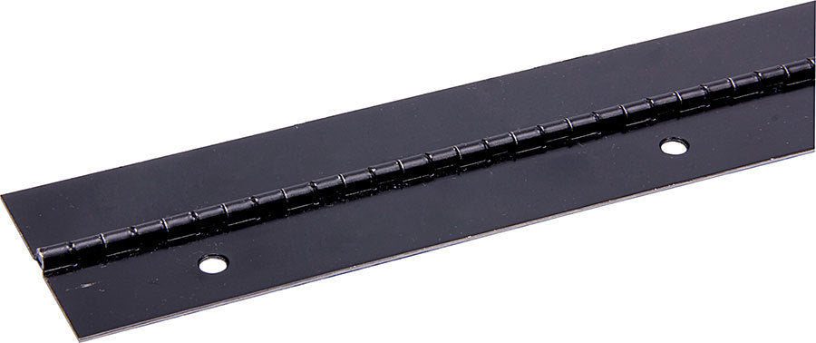 Allstar Hinge Low Profile 72" Aluminum Black Paint ALL23128