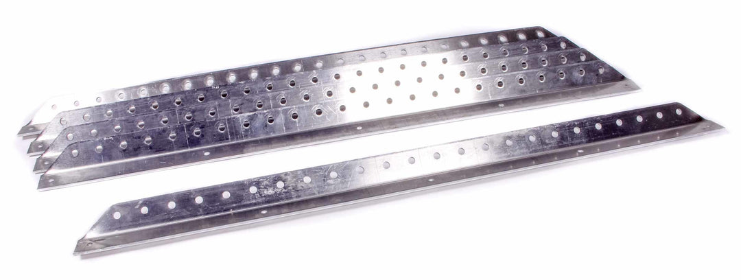 Allstar Angle Stock 120 Degree 1" Wide 1" Tall 0.125" Thick 26" 0.25" Holes Aluminum Set of 5 ALL23130-5
