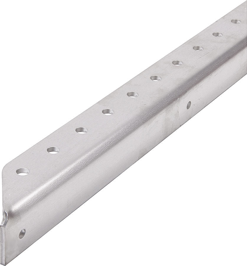 Allstar Angle Stock 90 Degree 1" Wide 1" Tall 0.125" Thick 26" 0.25" Holes Aluminum Natural ALL23134