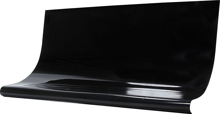 Allstar Air Dam Curved 21" Wide x 11" Tall 0.125" Thick Plastic Black Sprint Car ALL23224