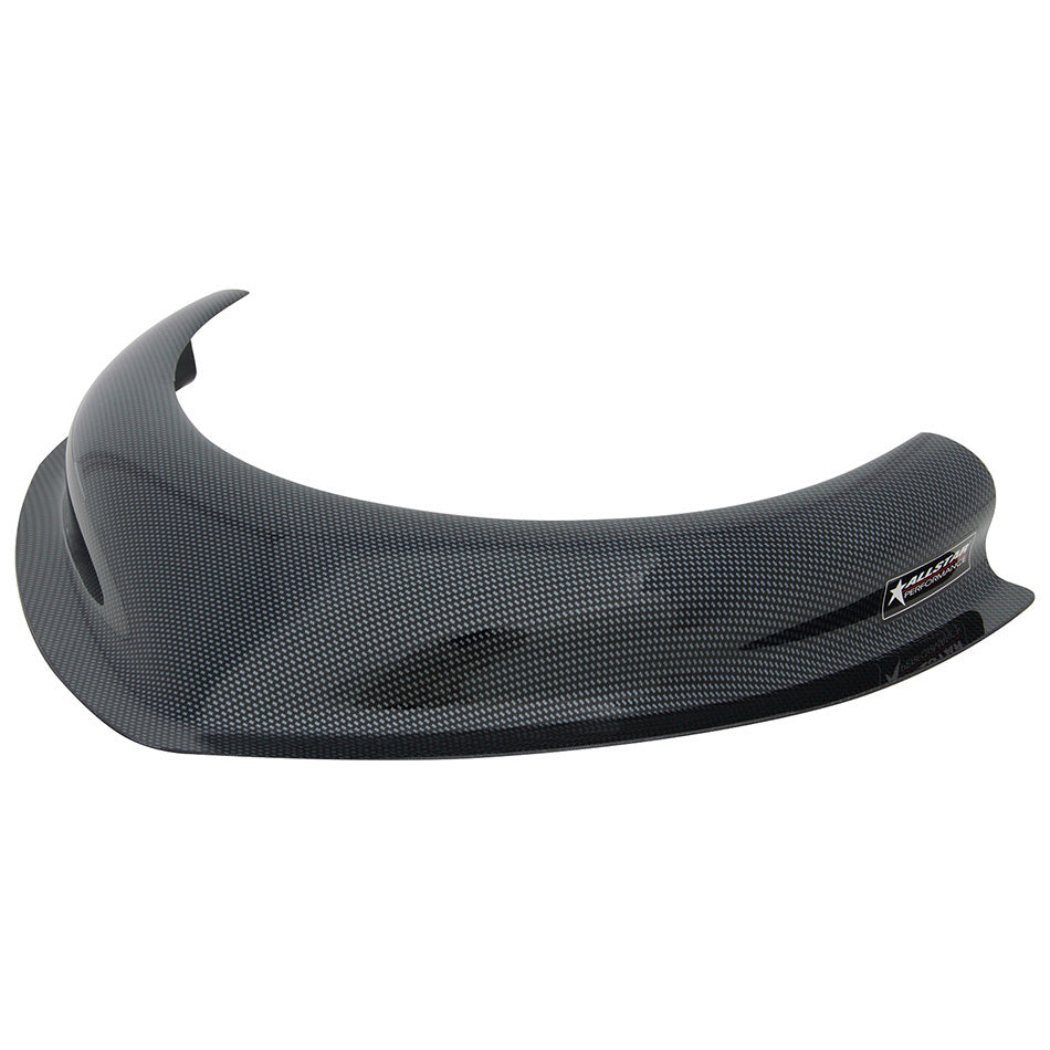 Allstar Hood Scoop 2.5" Height Tapered Front Plastic Carbon Fiber Look ALL23230