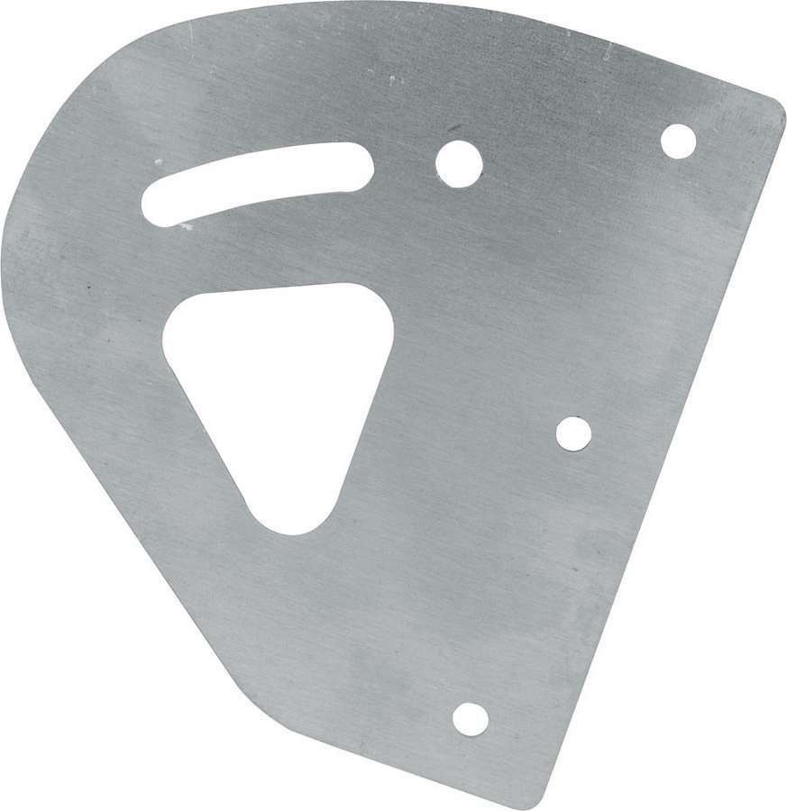 Allstar Spoiler Bracket 4" Tall Slotted Aluminum Natural 5" Tall Spoilers Pair ALL23251