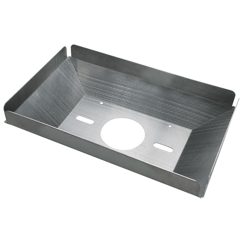 Allstar Scoop Tray 5" Tall 21.5" 13.375" Wide Raised Aluminum Square Bore Carburetor Flange ALL23268