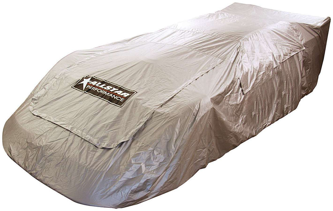 Allstar Car Cover Soft Liner Zippered Access Panels Heat Reflective Cloth Silver Dirt Late Model ALL23302