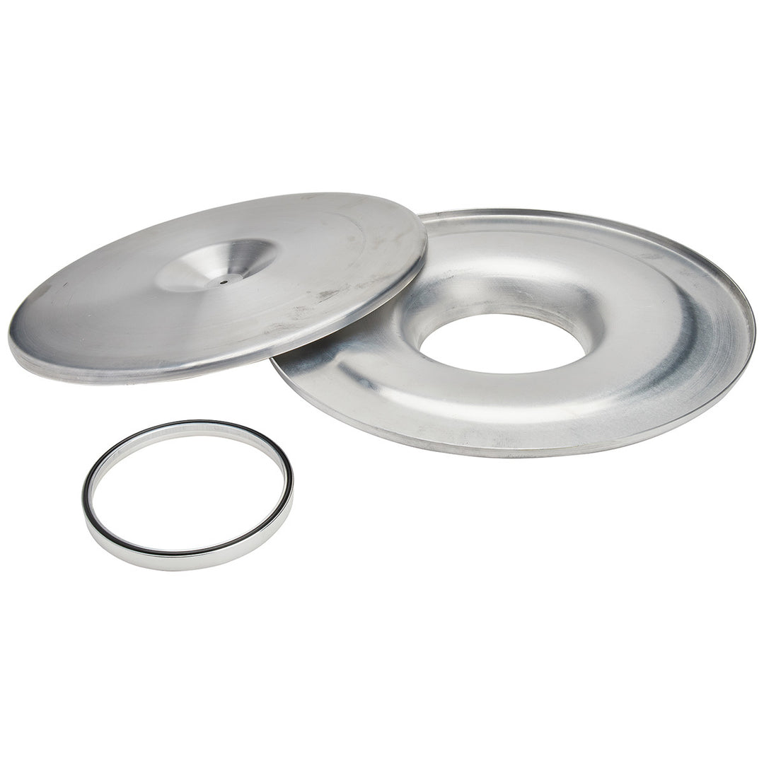 Allstar Air Cleaner Assembly Lightweight 14" Round Requires Element 5-1/8" Carb Flange Flat Kit ALL25950