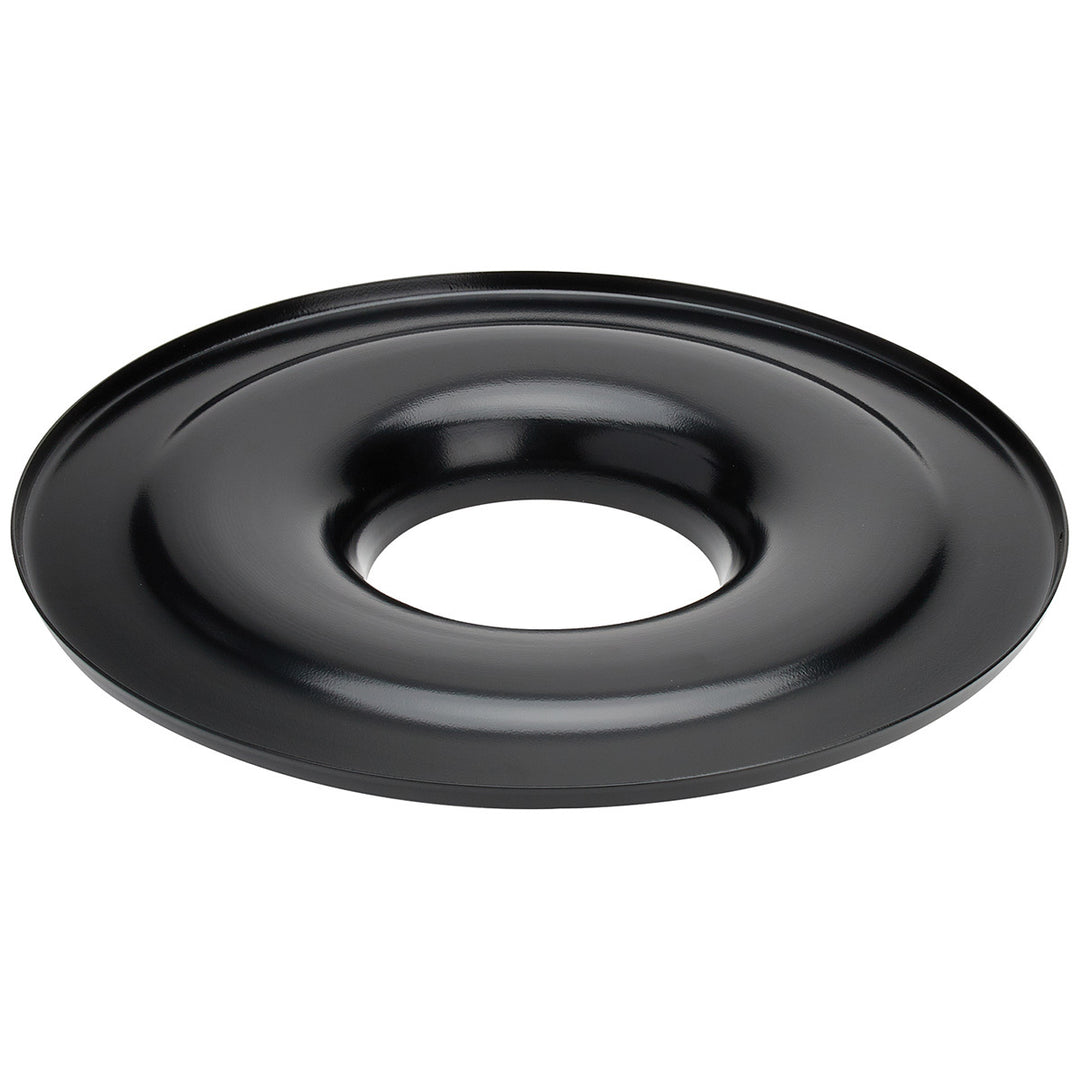 Allstar Air Cleaner Base 14" Round 5-1/8" Carb Flange Flat Base Lightweight Aluminum Black ALL25957