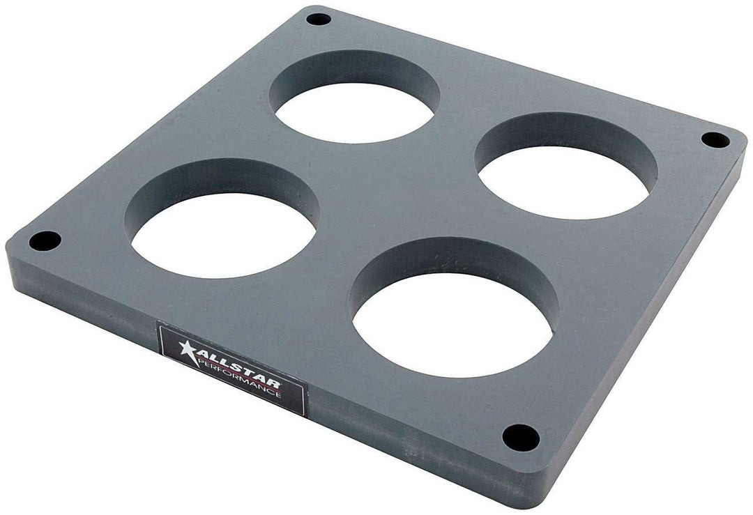 Allstar Carburetor Spacer Drag Hi-Flow 0.5" Thick 4 Hole Dominator Flange 2" Bore Diameter ALL25993