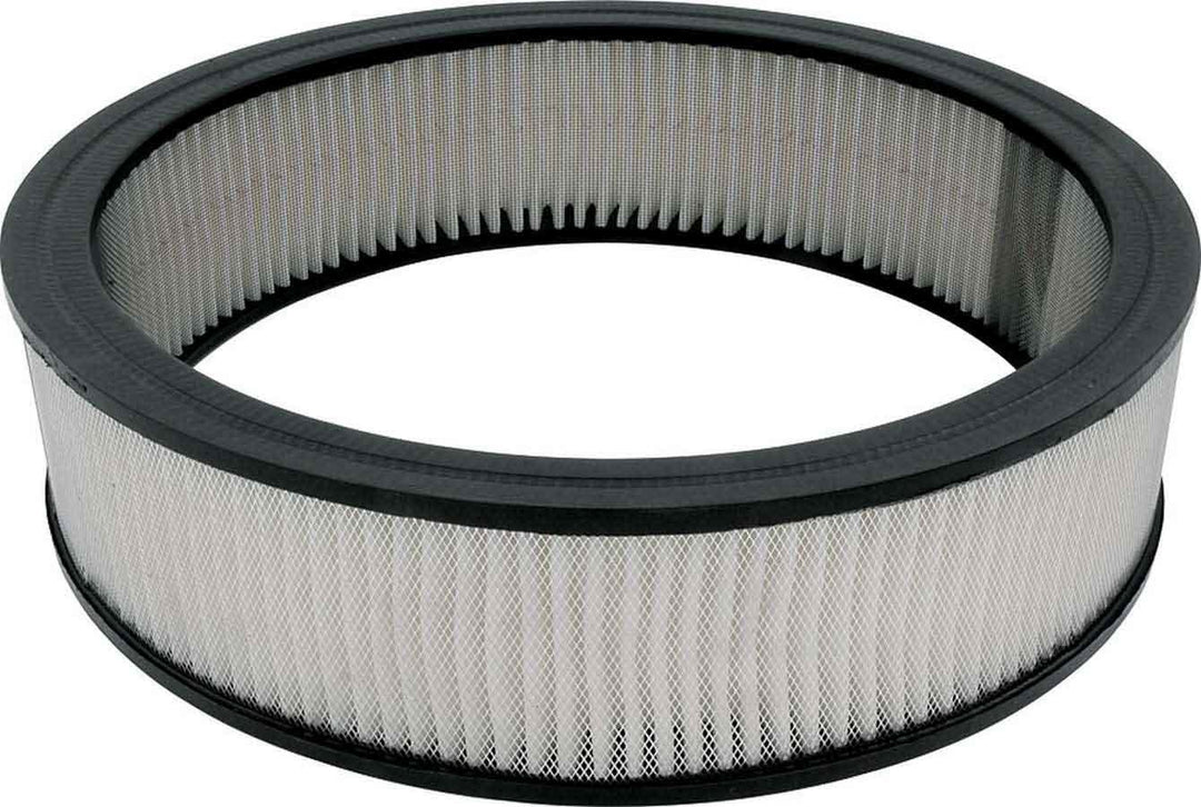 Allstar Air Filter Element Round 16" Diameter 4" Tall Wire Mesh Included Paper White ALL26030