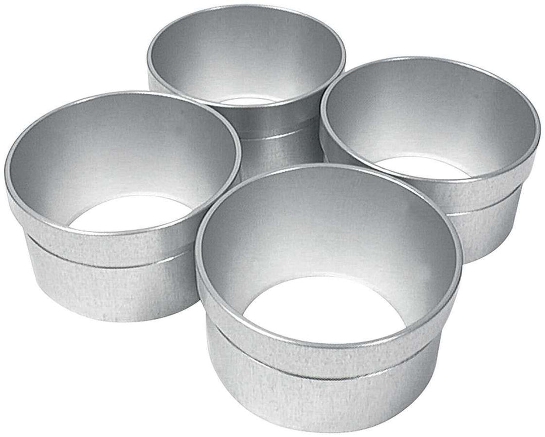 Allstar Restrictor Plate Inserts 1.050" ID Aluminum Natural Allstar 1" Restrictor Plate Set of 4 ALL26059