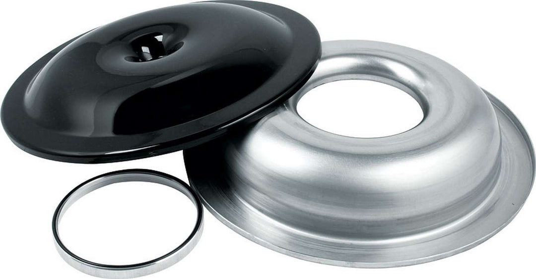 Allstar Air Cleaner Assembly Low Profile 14" Round Requires Element 5-1/8" Carb Flange Kit ALL26097