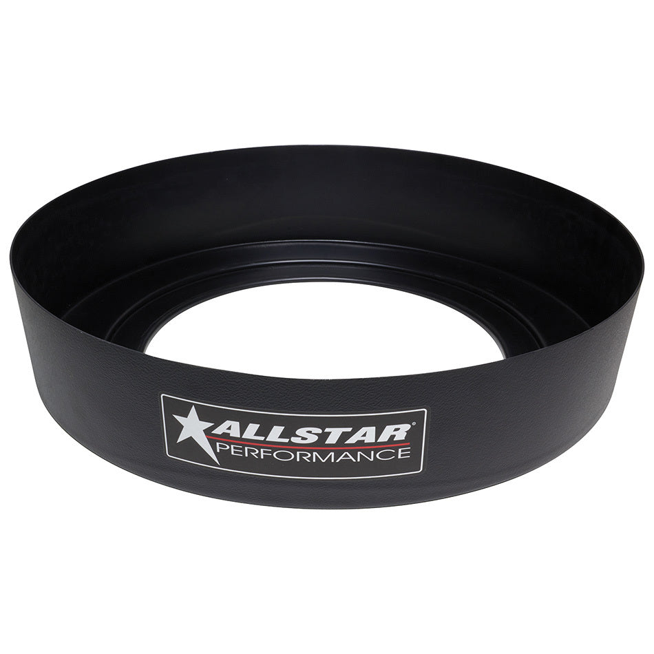 Allstar Air Box Heat Shield Plastic Black Universal Flange ALL26104