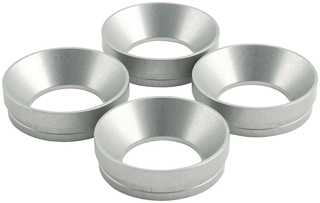 Allstar Restrictor Plate Inserts 0.950" ID Aluminum Natural 1/2" Restrictor Plate Set of 4 ALL26181