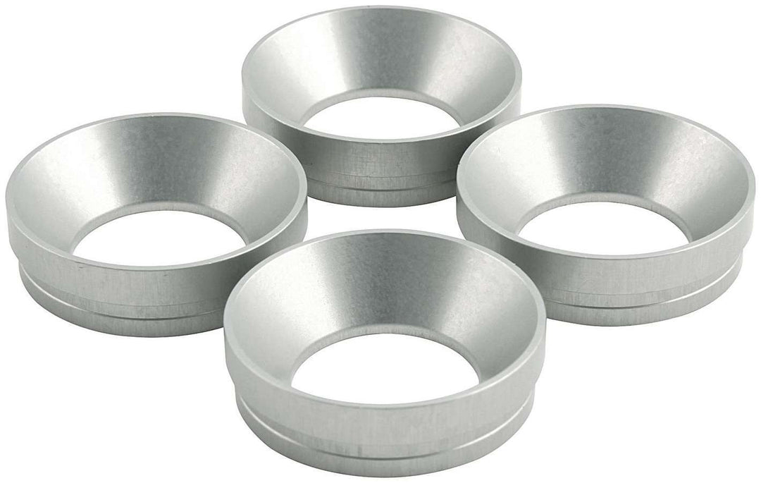 Allstar Restrictor Plate Inserts 1.000" ID Aluminum Natural 1/2" Restrictor Plate Set of 4 ALL26182