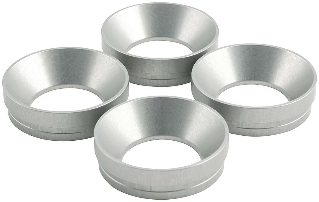 Allstar Restrictor Plate Inserts 1.150" ID Aluminum Natural 1/2" Restrictor Plate Set of 4 ALL26184
