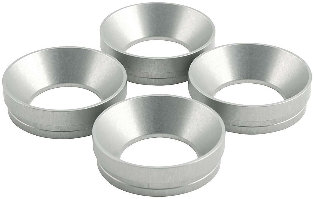 Allstar Restrictor Plate Inserts 1.250" ID Aluminum Natural 1/2" Restrictor Plate Set of 4 ALL26186