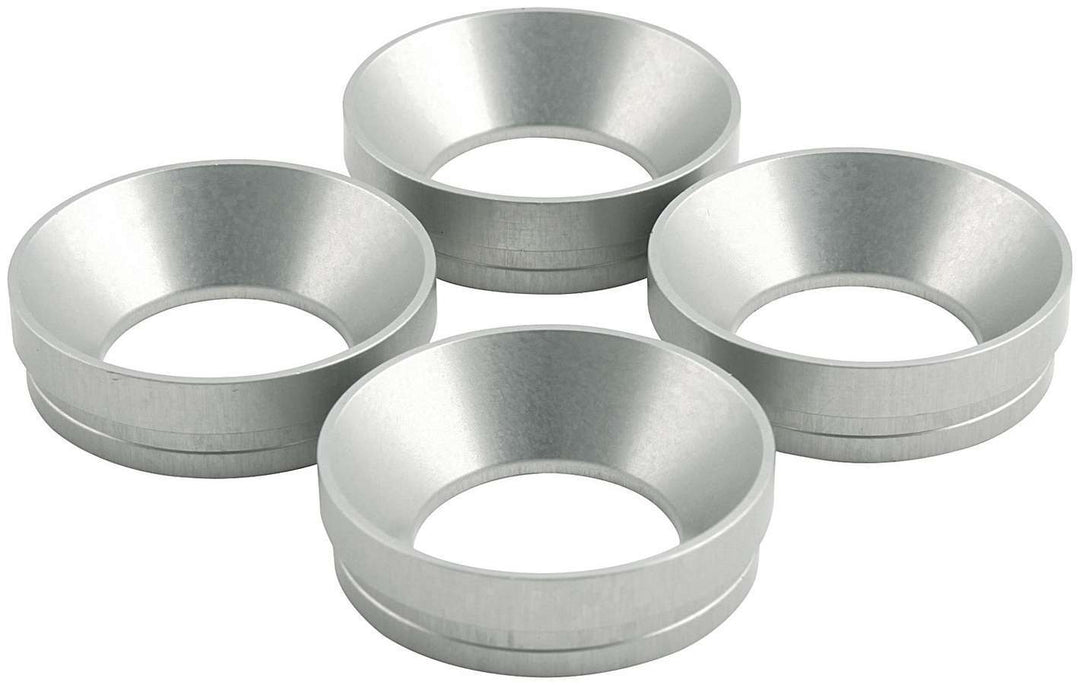 Allstar Restrictor Plate Inserts 1.300" ID Aluminum Natural 1/2" Restrictor Plate Set of 4 ALL26187