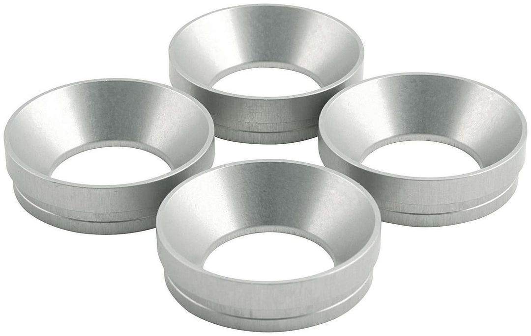 Allstar Restrictor Plate Inserts 1.350" ID Aluminum Natural 1/2" Restrictor Plate Set of 4 ALL26188