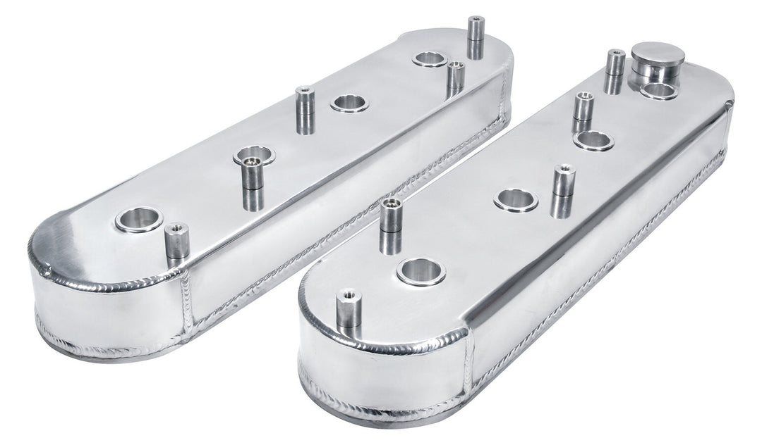Allstar Valve Cover Tall Coil Mounts Fabricated Aluminum Natural GM LS-Series Pair ALL26211