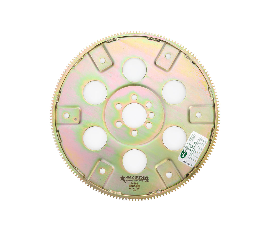 Allstar Flexplate 168 Tooth SFI 29.1 Steel Internal Balance 1-Piece Seal Small Block Chevy ALL26802