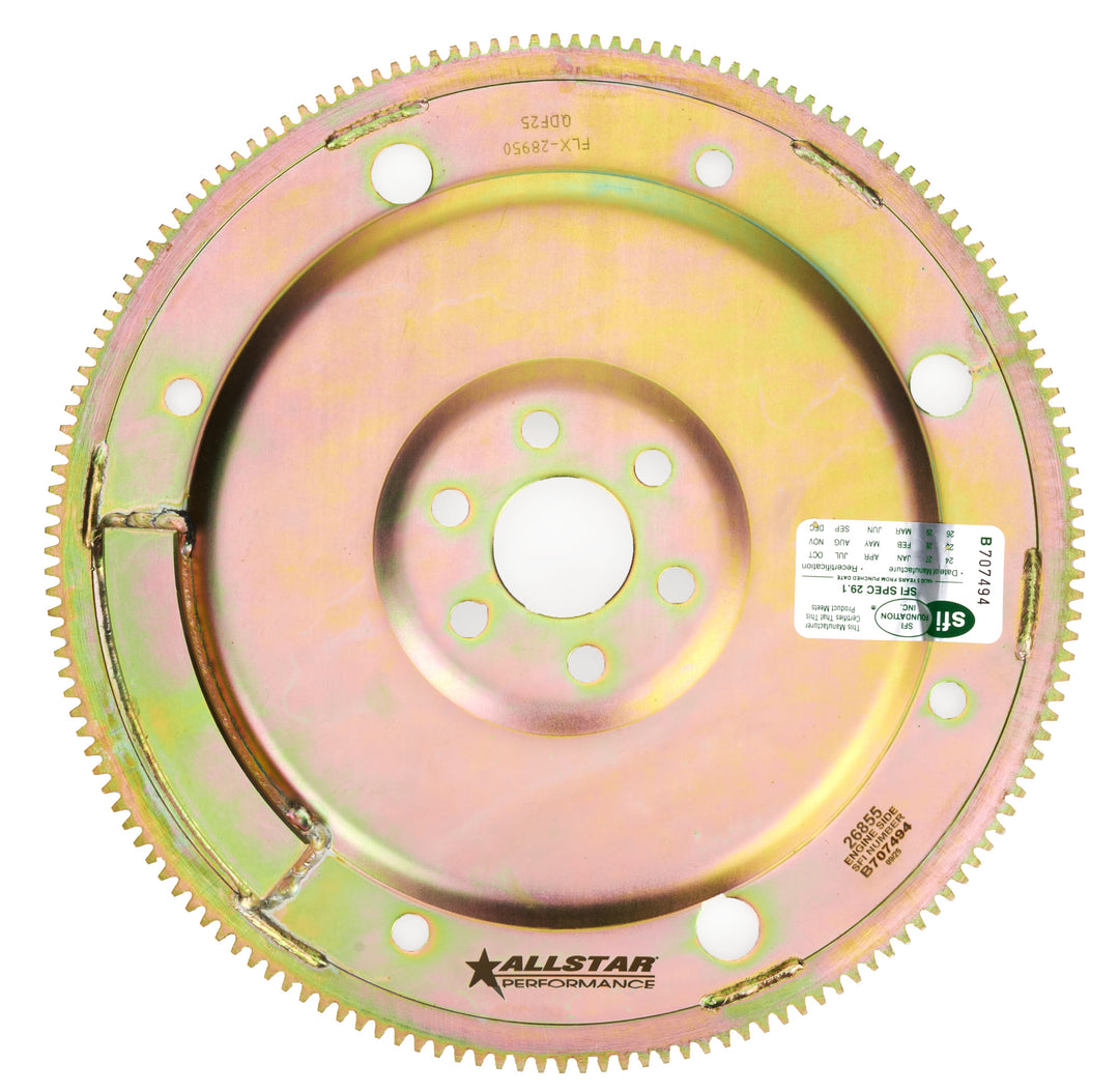 Allstar Flexplate 157 Tooth SFI 29.1 Steel External Balance 1-Piece Seal Small Block Ford ALL26855
