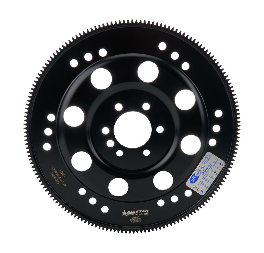 Allstar Flexplate 168 Tooth SFI 29.2 Billet Steel Zero Balance 2-Piece Seal Chevy V8 ALL26880