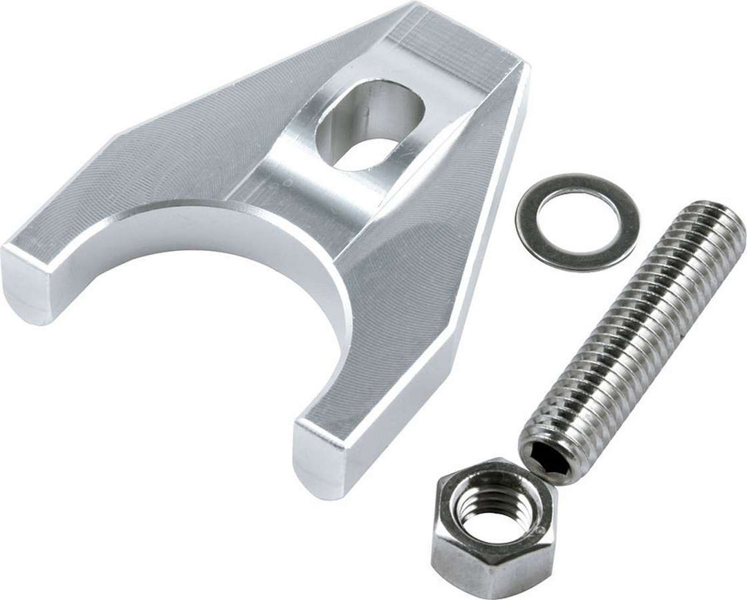 Allstar Distributor Hold Down Stud Mounted Hardware Included Aluminum Clear Anodized Chevy V8 ALL27503