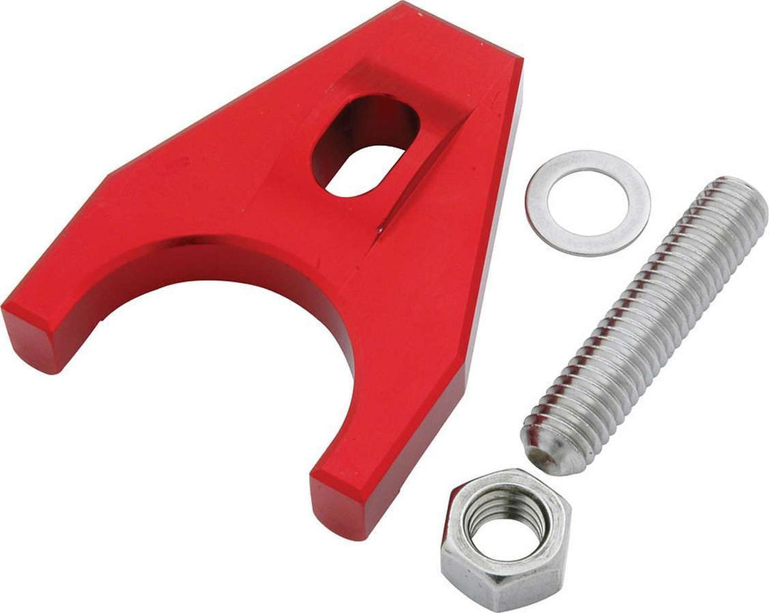 Allstar Distributor Hold Down Stud Mounted Hardware Included Aluminum Red Anodized Chevy V8 ALL27504