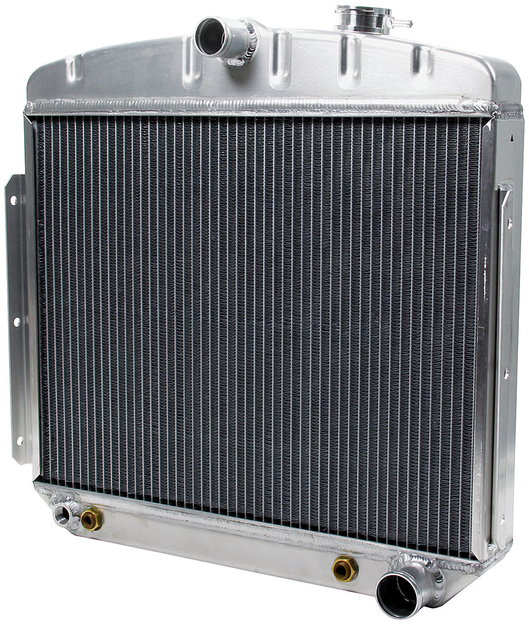 Allstar Radiator 23.25" W x 23.25" H x 2.25" D Center Inlet Passenger Side Outlet Oil Cooler ALL30005