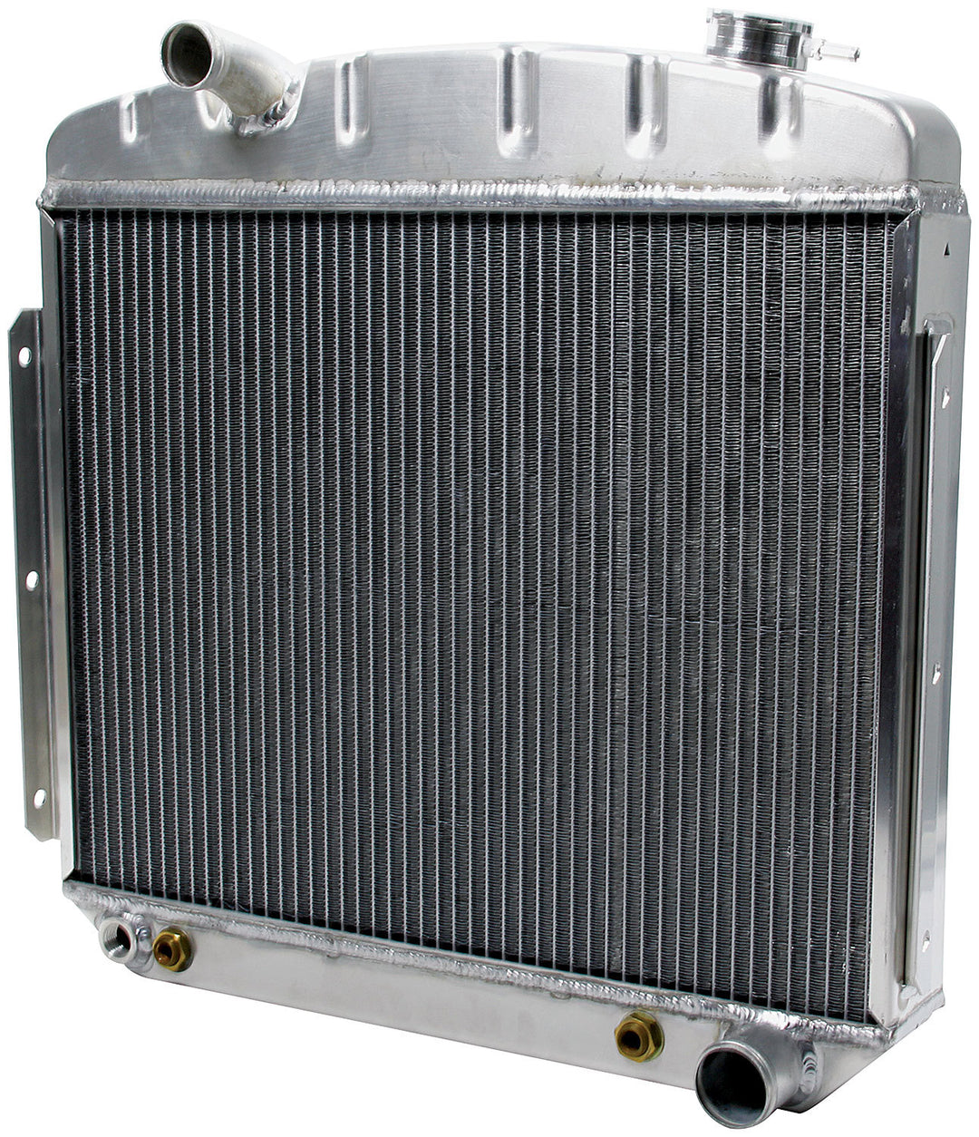 Allstar Radiator 23.25" W x 23.25" H x 2.25" D Center Inlet Passenger Side Outlet Oil Cooler ALL30007