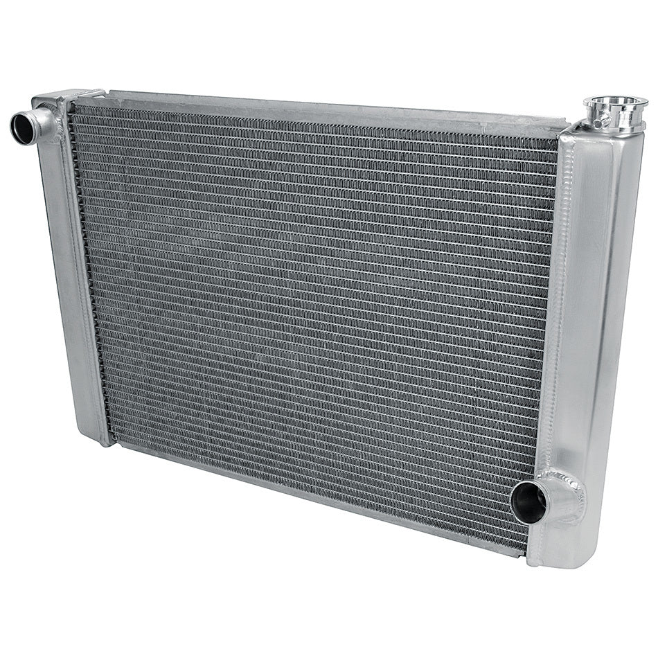 Allstar Radiator 28" W x 19" H x 2.25" D Single Pass Driver Side Inlet Passenger Side Outlet ALL30014
