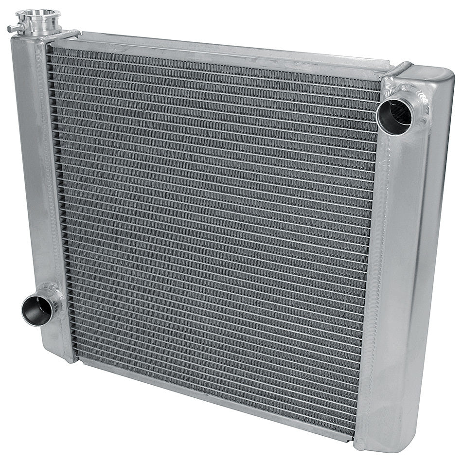 Allstar Radiator 22" W x 19" H x 2.25" D Single Pass Passenger Side Inlet Driver Side Outlet ALL30020