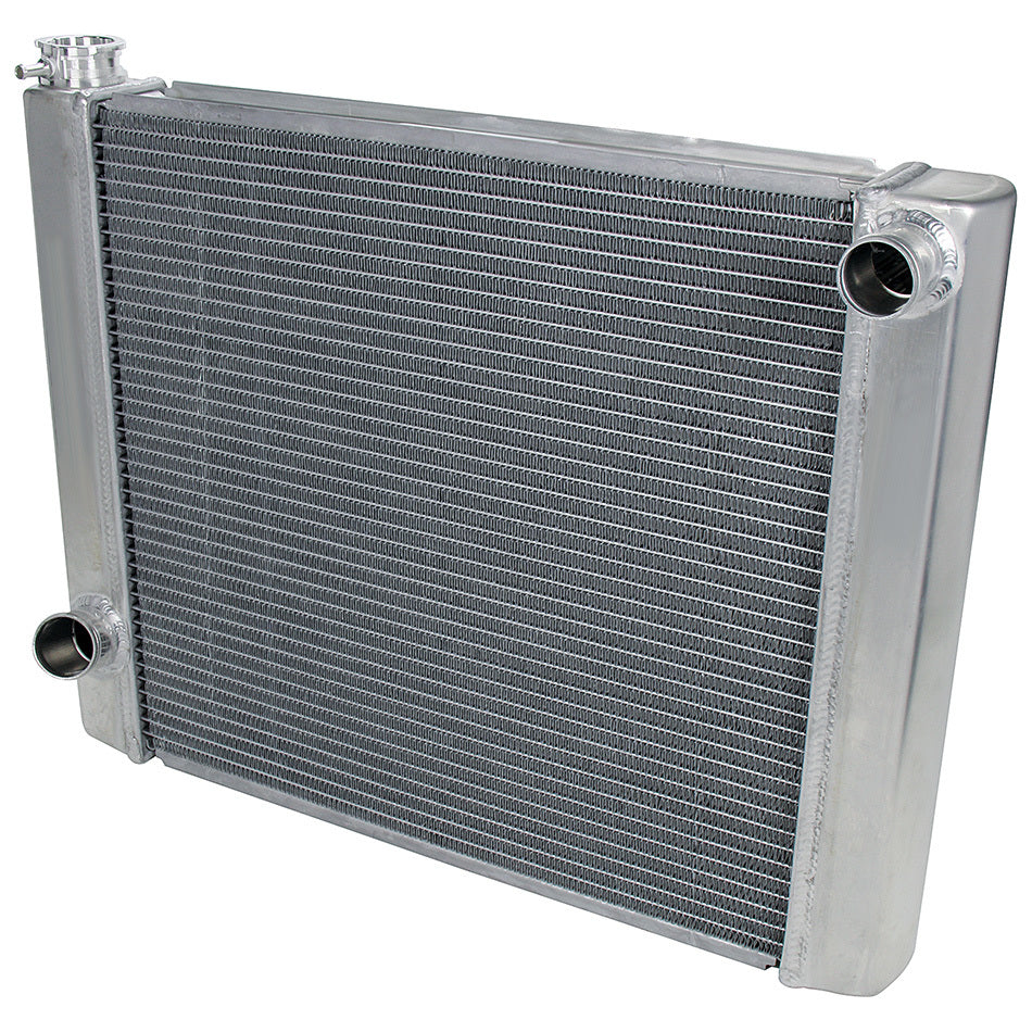 Allstar Radiator 24" W x 19" H x 2.25" D Single Pass Passenger Side Inlet Driver Side Outlet ALL30021