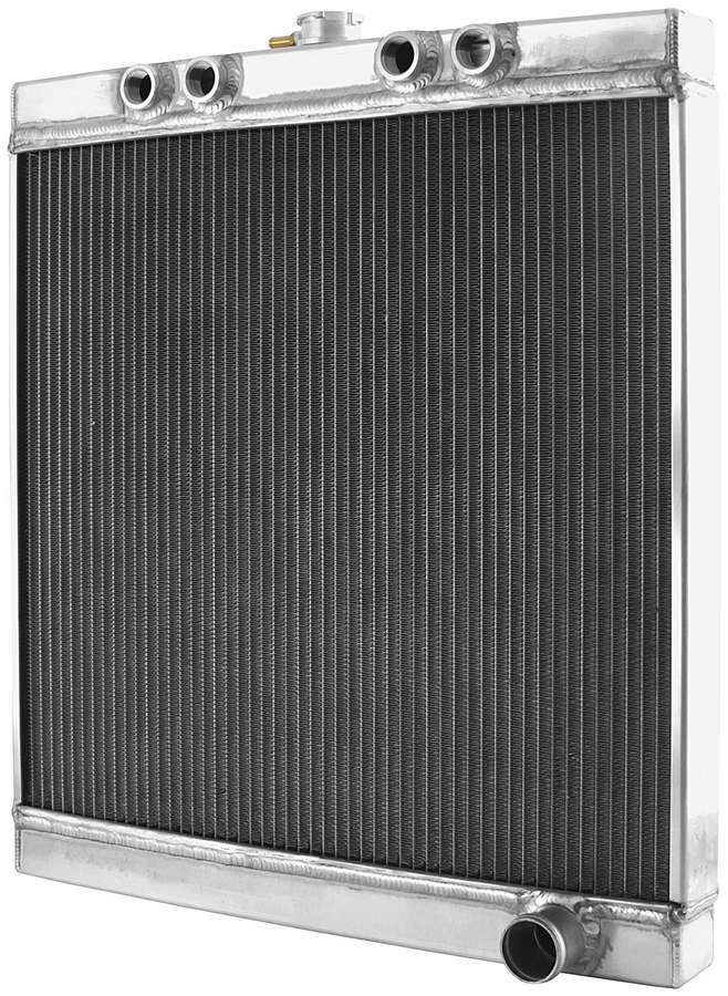 Allstar Radiator 20" W x 22" H x 2" D Single Pass Top Inlet Passenger Side Outlet Aluminum ALL30028