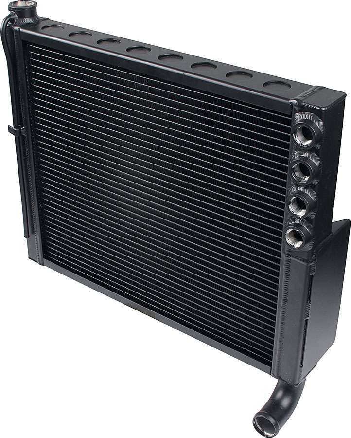 Allstar Radiator 20.5" W x 18.5" H x 2.375" D Dual Pass Passenger Side Inlet Passenger Side ALL30030