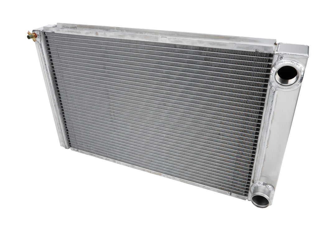 Allstar Radiator 28" W x 16" H x 2.25" D Dual Pass Passenger Side Inlet 90 Degree Passenger Side ALL30044