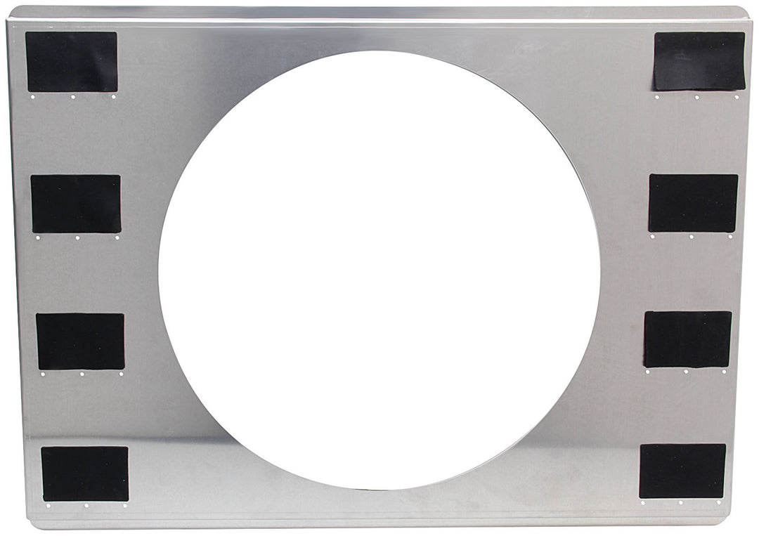 Allstar Fan Shroud 25.75" Wide 18.75" Tall Aluminum Natural Electric Fans Single 16" Fan ALL30063